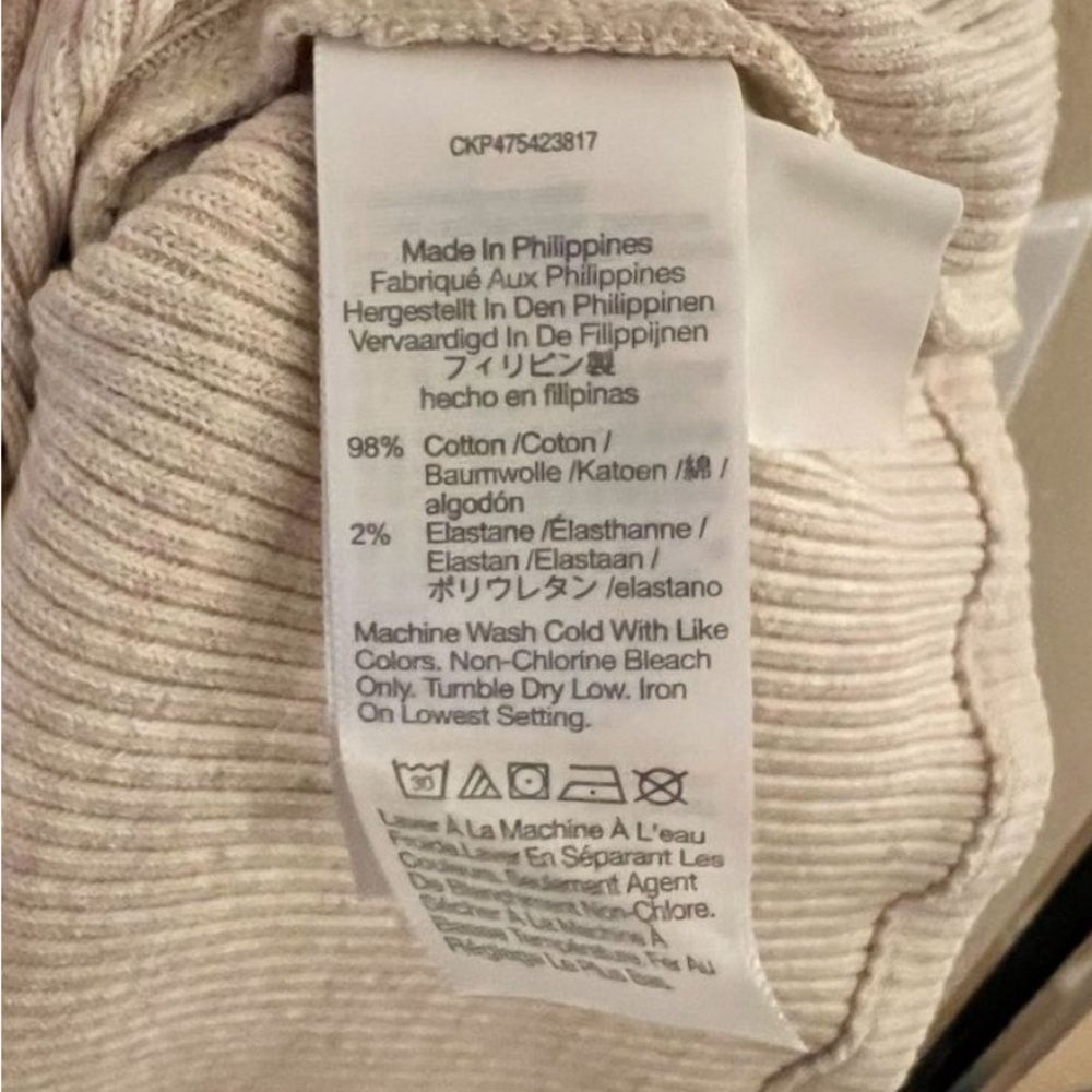 Madewell Ribbed Button-Front Vest [C-1] - Picture 4 of 4
